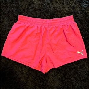 Pink Puma Athletic Shorts